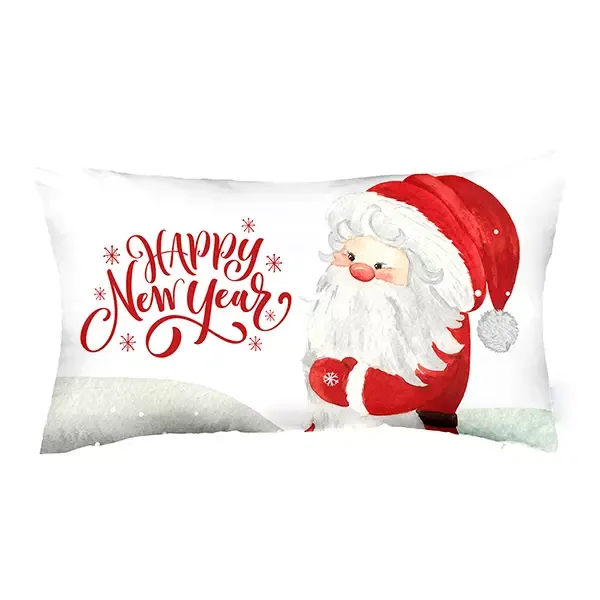 Nova Home Christmas Cushion Cover - 30x50 cm - White product thumbnail 3