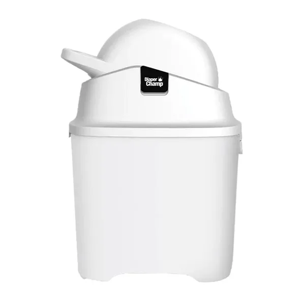 DiaperChamp ONE Standard Diaper Pail - Black & White product thumbnail 3