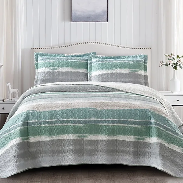 Nova Home Irmak Printed Bedspread Set - Multi Color (Available In Sizes) product thumbnail 11