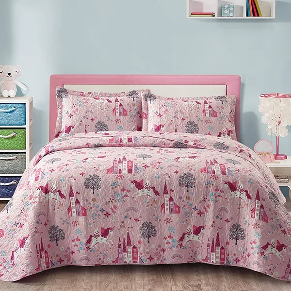 Nova Home Ruya Printed Bedspread Set - Pink (Available In Sizes) product thumbnail 11