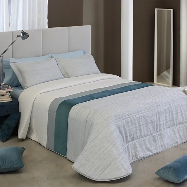 Nova Home Adkins Spanish Jaquard Comforter Set - 6pcs - King & Super King - Blue product thumbnail 3