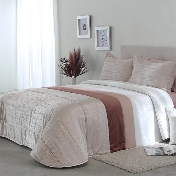 Nova Home Adkins Spanish Jaquard Comforter Set - 6pcs - King & Super King - Pink product thumbnail 3
