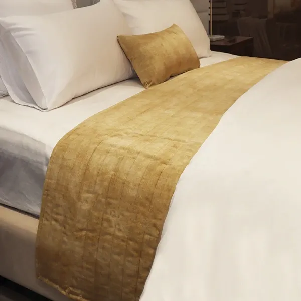 Nova Home Darcy Bed Runner - Gold product thumbnail 3