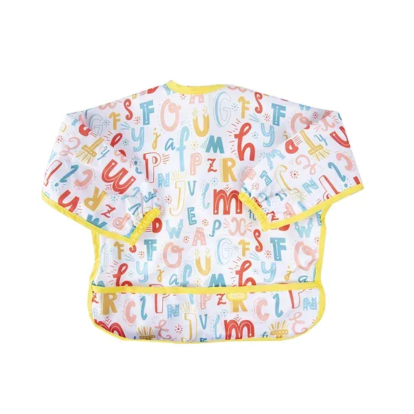 BabyJem Poly Bib Long Sleeves - Alphabet product thumbnail 3