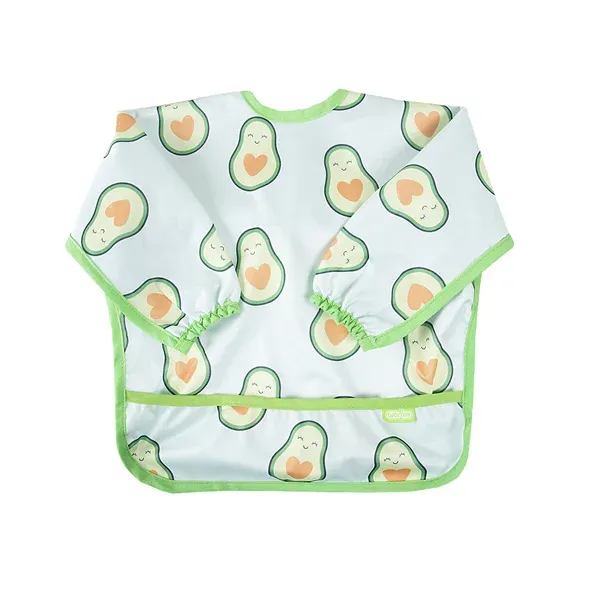 BabyJem Poly Bib Long Sleeves - Avocado product thumbnail 3