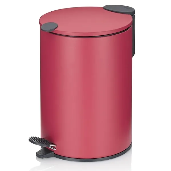 Kela "Mats" Waste Pedal Bin - 3 Liter - Red product thumbnail 3