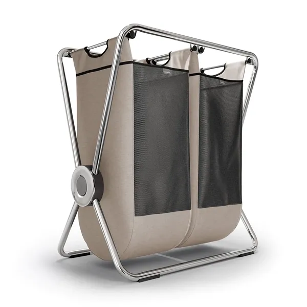 Simplehuman X-Frame Laundry Basket - Double - Grey product thumbnail 3