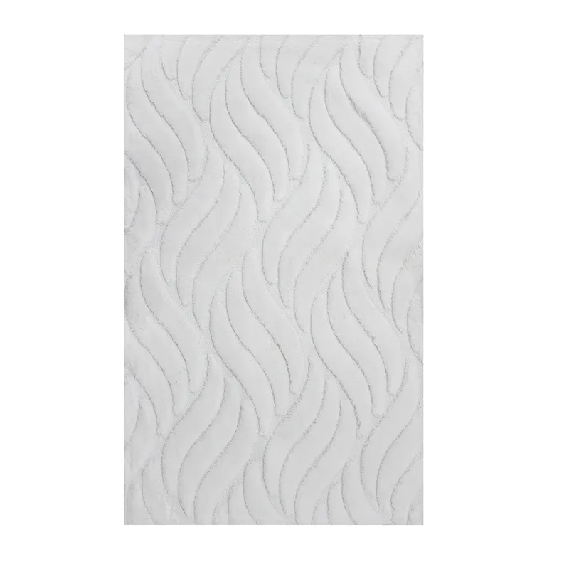 Nova Home Jupen Cotton Bath Rug - Ecru (Available In Sizes) product thumbnail 3