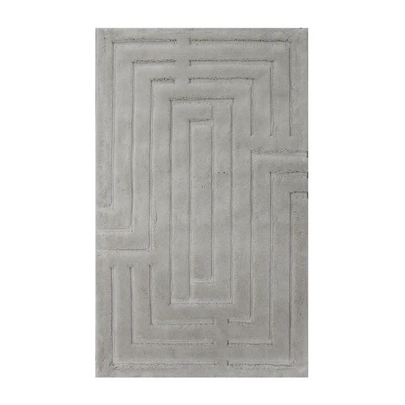 Nova Home Sevara Cotton Bath Rug - Beige (Available In Sizes) product thumbnail 4