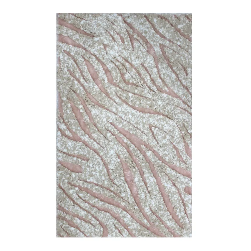 Nova Home Zetra Cotton Bath Rug - 60x100 Cm - Powder product thumbnail 3