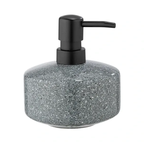 Wenko Noto Ceramic Liquid Soap Dispenser - 410 Ml - Grey product thumbnail 3
