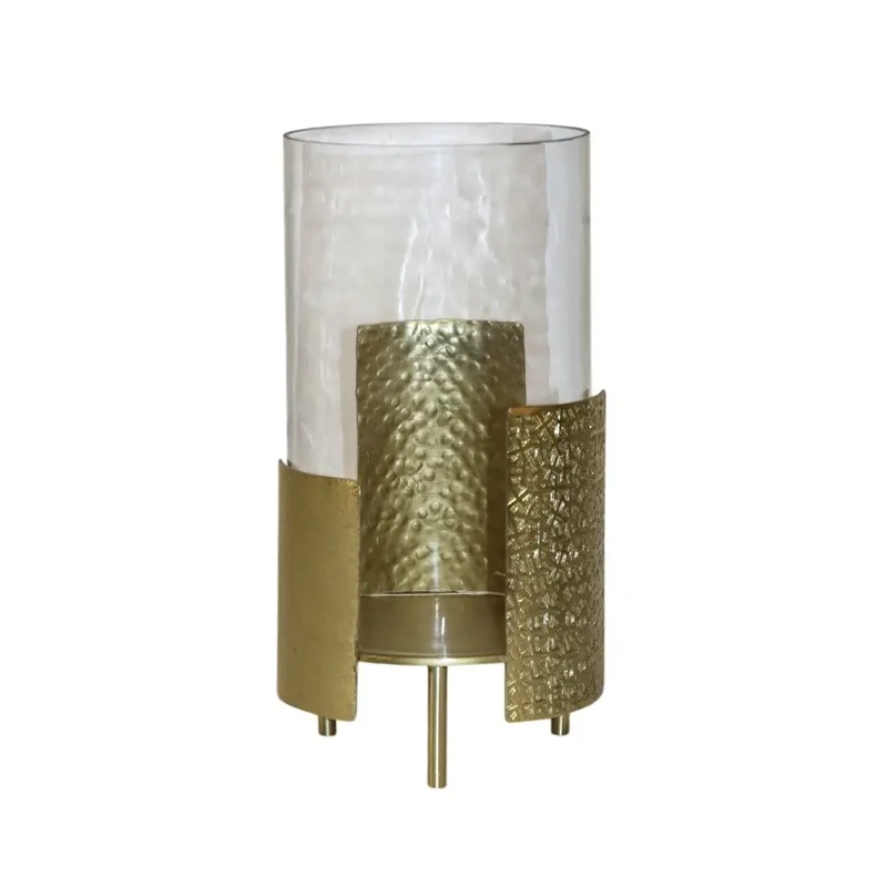 Weva Small Gold Candle Holder "Glint" product thumbnail 3