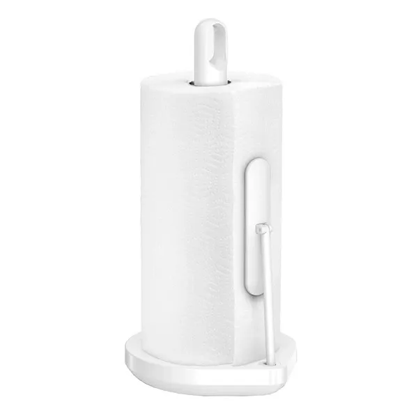 Simplehuman Stainless Steel Tension Arm Kitchen Roll Holder - White product thumbnail 3