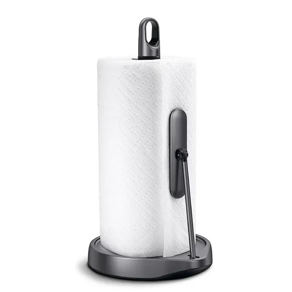Simplehuman Stainless Steel Tension Arm Kitchen Roll Holder - Black product thumbnail 3