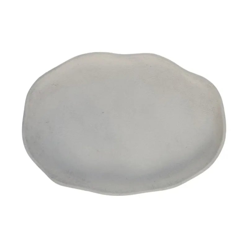 Weva Small White Uneven Flat Dish Tray "Earth Pride " product thumbnail 3