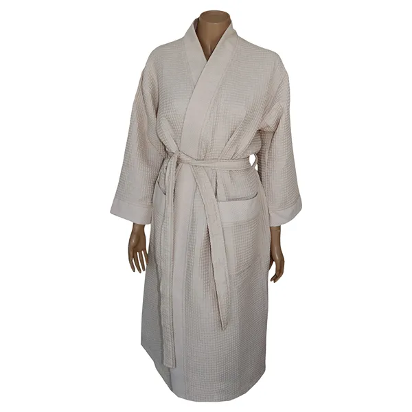 Weva Ethereal Bath Robe - 100% Cotton - Linen (Available in sizes) product thumbnail 9