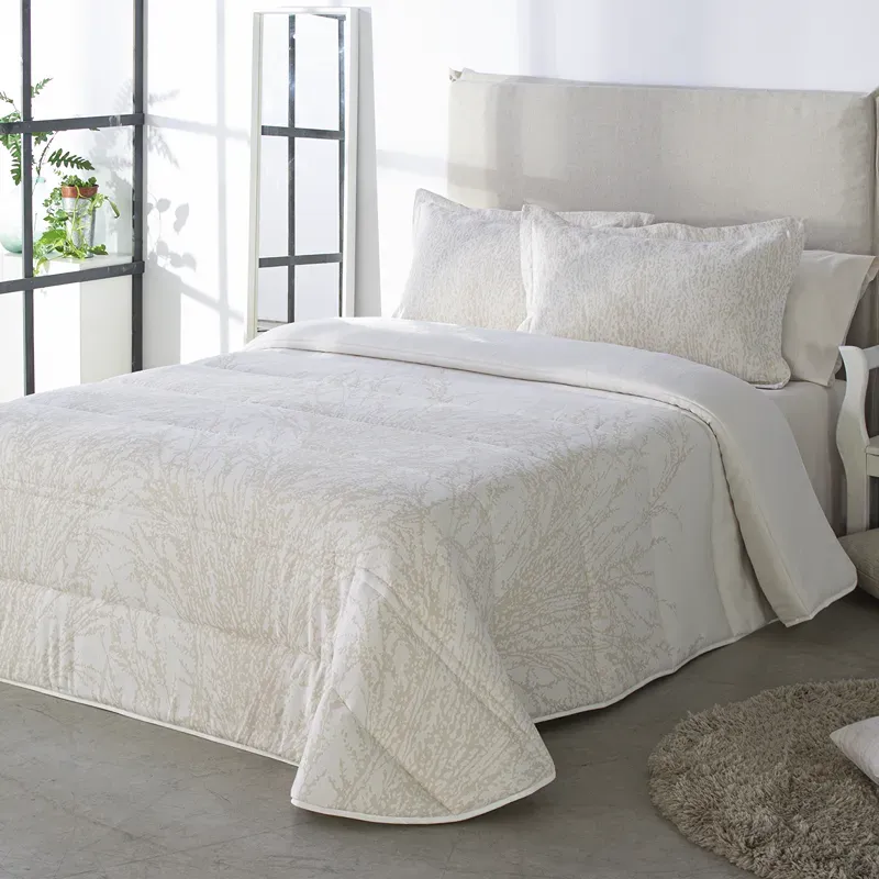 Nova Home Gallagher Spanish Jaquard Comforter Set - 6pcs - King & Super King - Beige product thumbnail 3