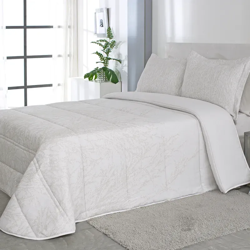 Nova Home Gallagher Spanish Jaquard Comforter Set - 6pcs - King & Super King - Taupe product thumbnail 3