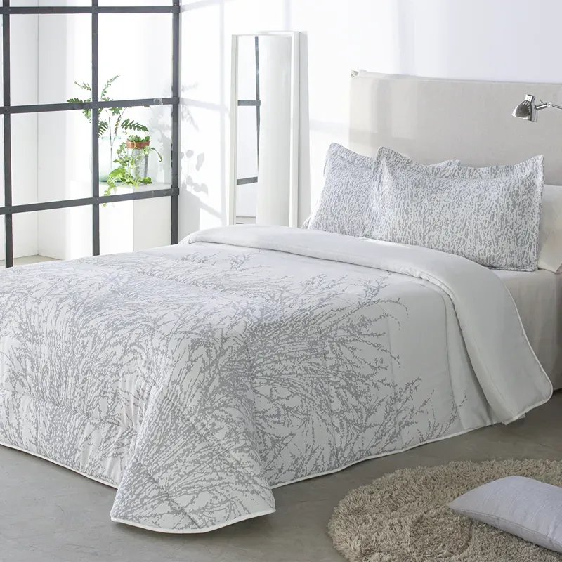 Nova Home Gallagher Spanish Jaquard Comforter Set - 6pcs - King & Super King - Taupe product thumbnail 5