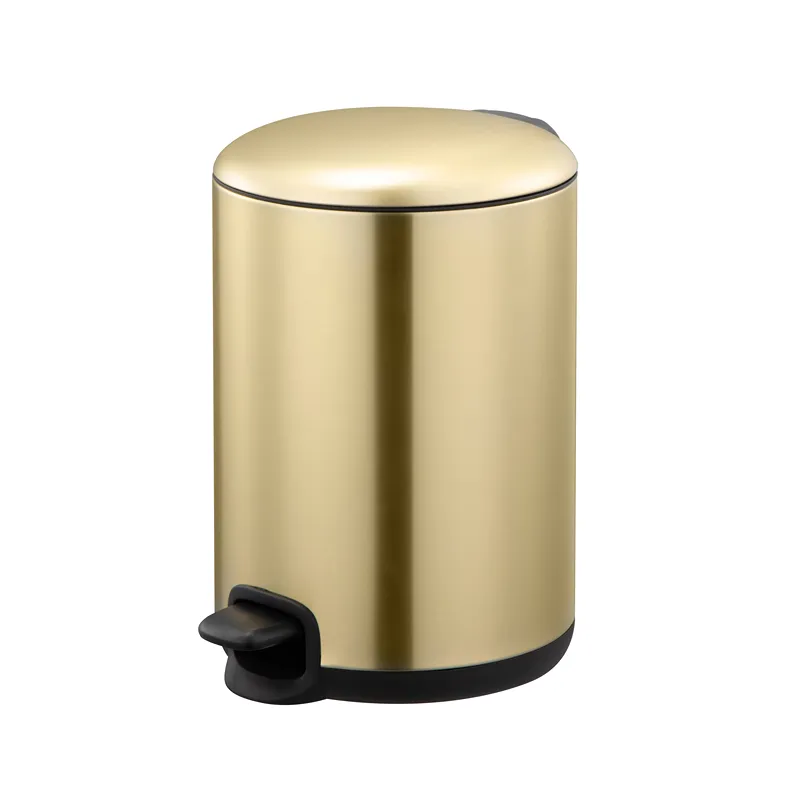 Weva Stella Waste Pedal Bin - 5 Liter - Gold product thumbnail 3