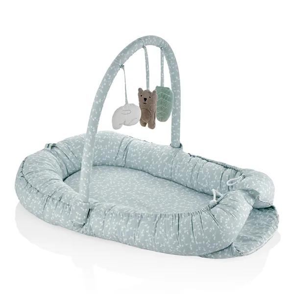 BabyJem Baby Nest With Toys - Green product thumbnail 3