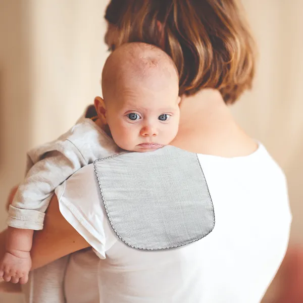 BabyJem Muslin Shoulder Cover - Grey product thumbnail 3