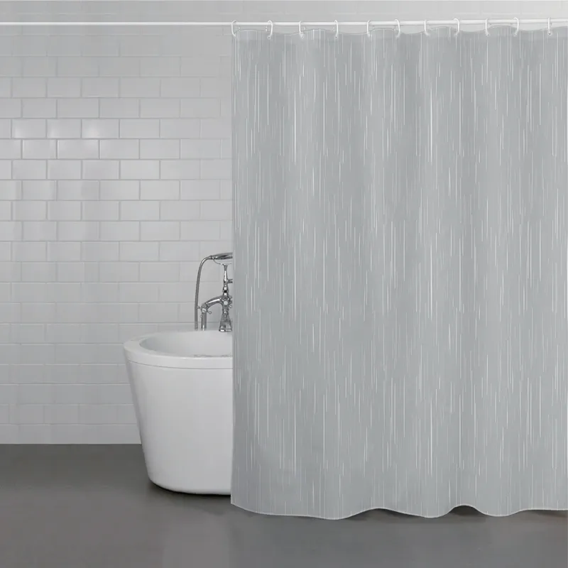 Weva Storm Water Proof Shower Curtain - Grey (Available In Sizes) product thumbnail 3