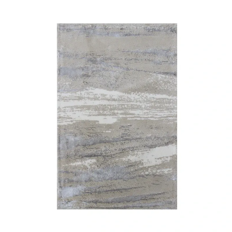 Nova Home Marian Cotton Bath Rug - Beige/Silver (Available In Sizes) product thumbnail 5