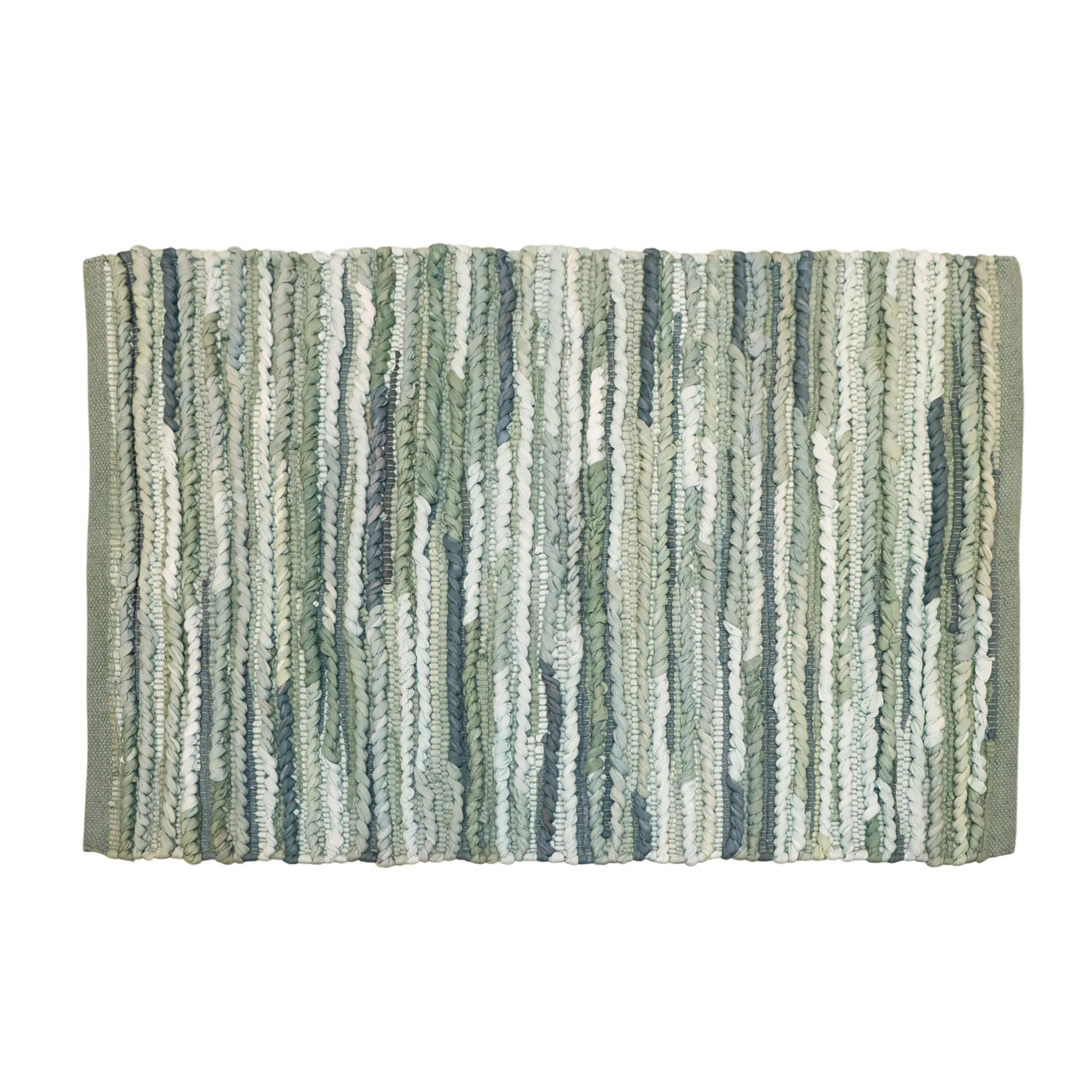 Nova Home "Ravine" Handwoven Cotton Accent Rug – Green (Available In Sizes) product thumbnail 9