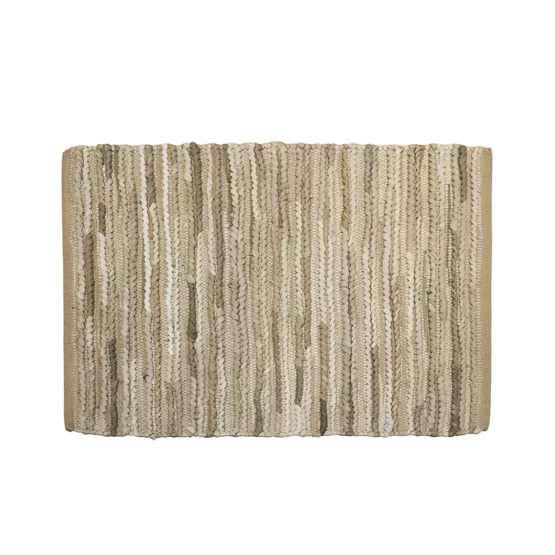 Nova Home "Ravine" Handwoven Cotton Accent Rug – Cream (Available In Sizes) product thumbnail 9