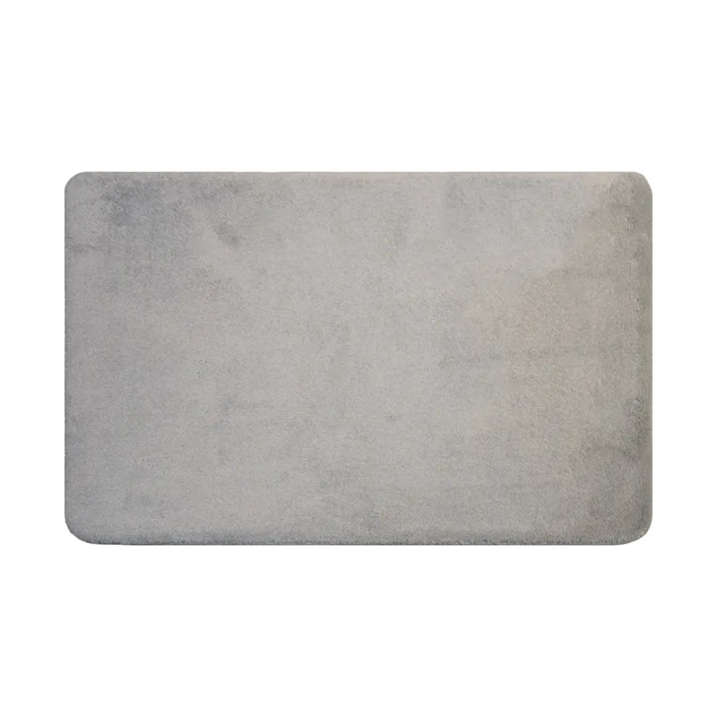 Nova Home Cushira Memory Foam Non-Slip Bath Mat - 50x80 Cm -Grey product thumbnail 3