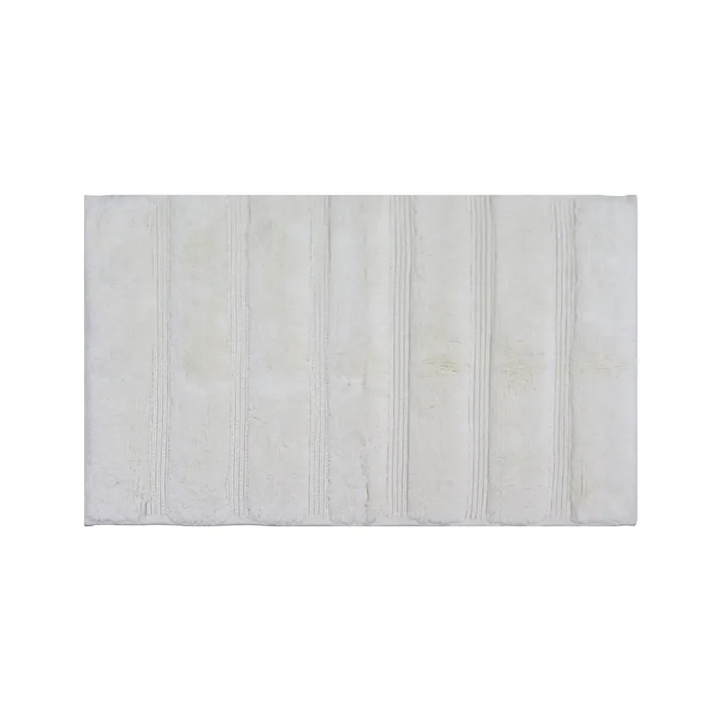 Nova Home "Lusora" Cotton Bath Rug – Off White (Available In Sizes) product thumbnail 3
