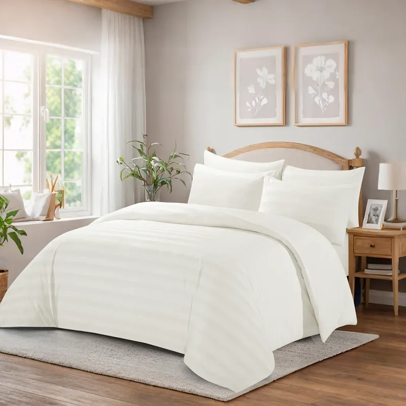 Nova Home Velvora Winter Velvet Duvet Cover Set - White (Available In Sizes) product thumbnail 10