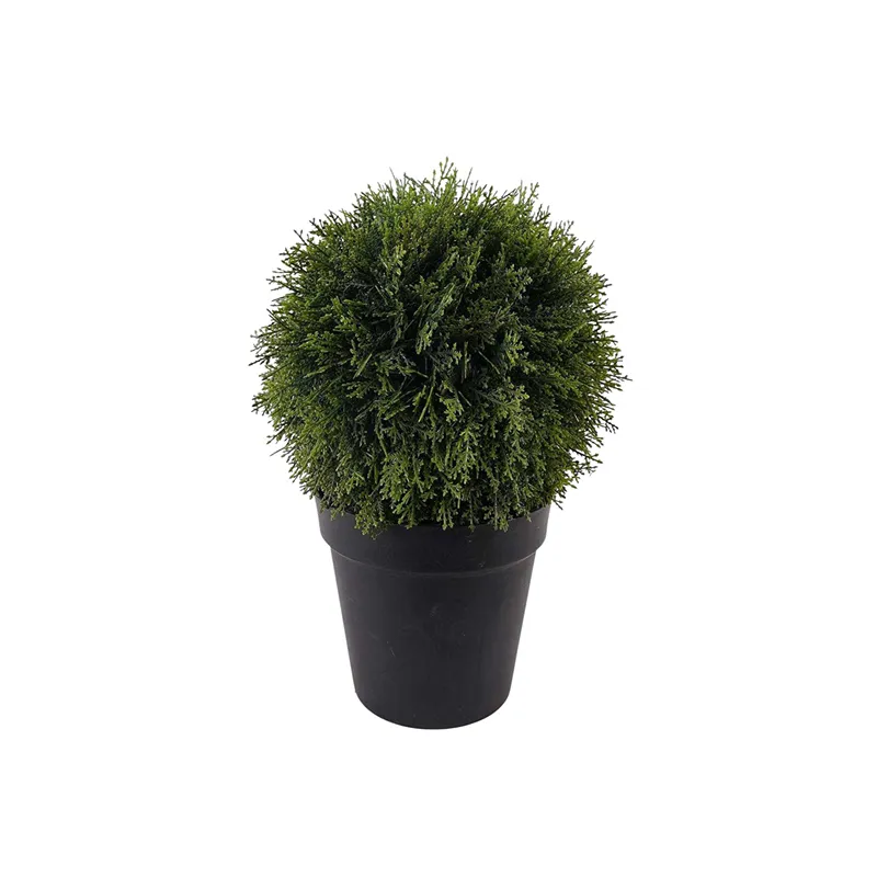Nova Home Artificial Boxwood Ball with Pot – 52 Cm – Green product thumbnail 3