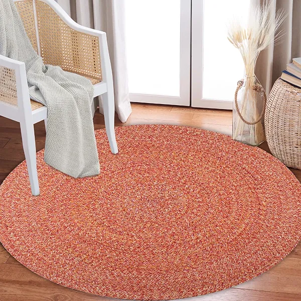 Nova Home Nexa Hand Woven Rug - 100% Cotton - Orange (Available in sizes) product thumbnail 11