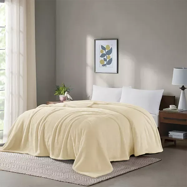 Nova Home Silky Blanket - Beige (Available in Sizes) product thumbnail 9