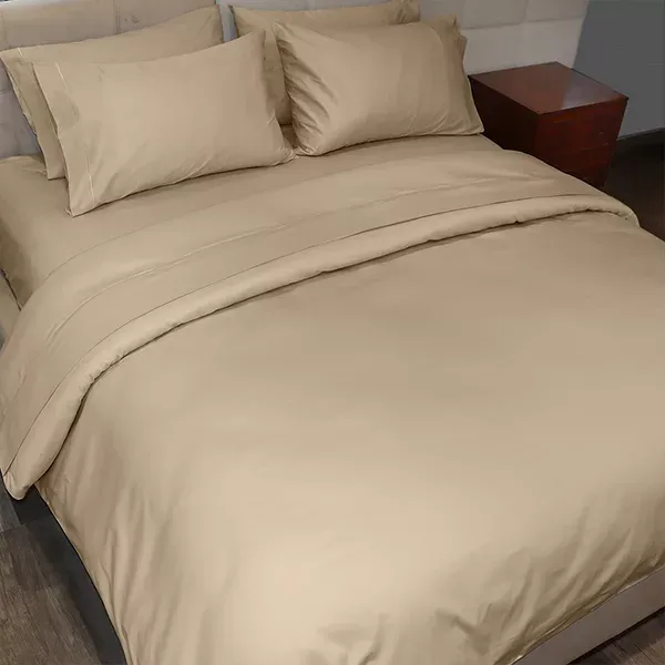 Fieldcrest Plain Duvet Cover - 100% Cotton - 220 Thread Count - Canvas (Available in sizes) product thumbnail 7