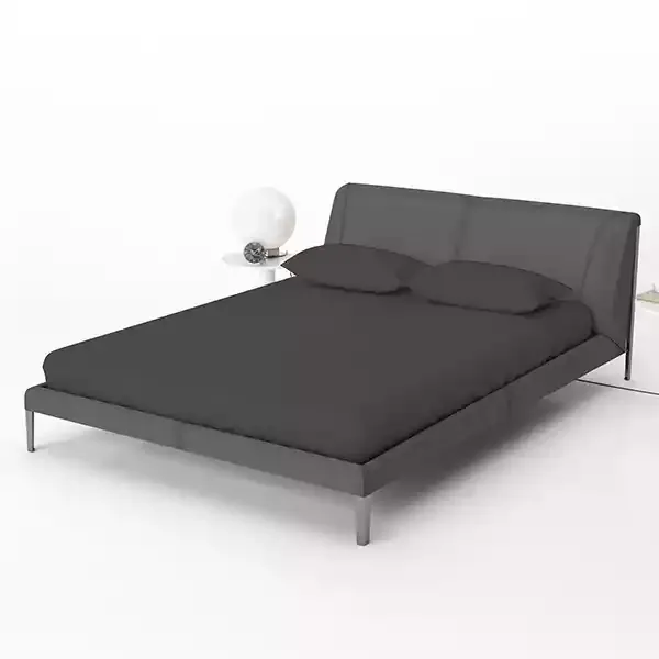 Bedding House Fitted Sheet Set - 100% Cotton - Antracite (Available in sizes) product thumbnail 6
