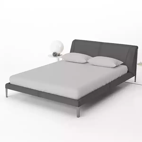 Bedding House Fitted Sheet Set - 100% Cotton - Light Grey (Available in sizes) product thumbnail 9