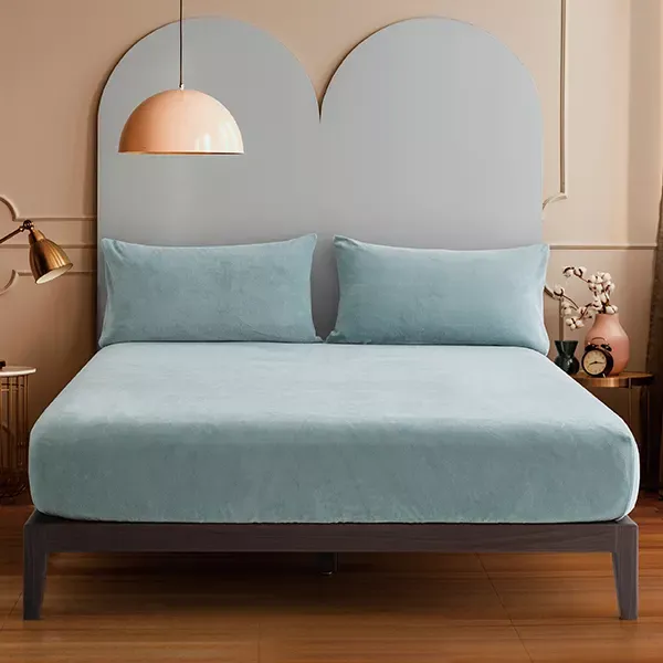 Nova Home WarmFit Winter Microfleece Fitted Sheet Set - Jade (Available in Sizes) product thumbnail 13