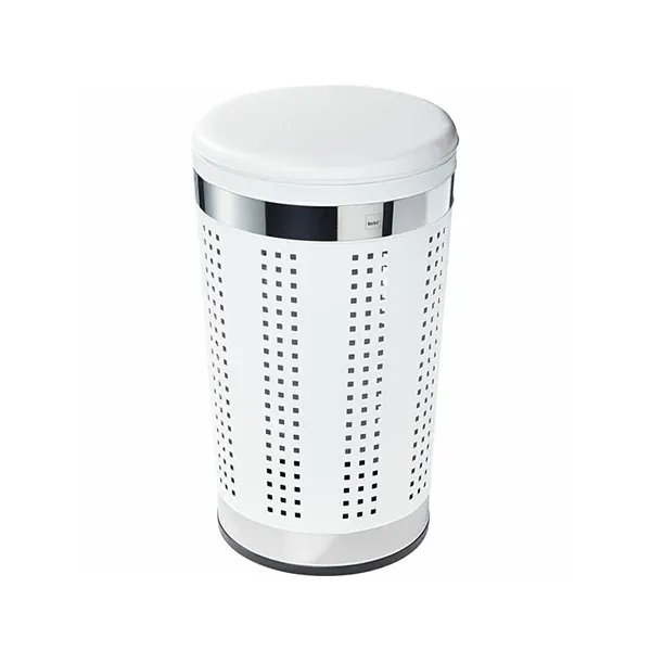 Kela "Sevilla" Laundry Basket With a Seat Cushion - White product thumbnail 3