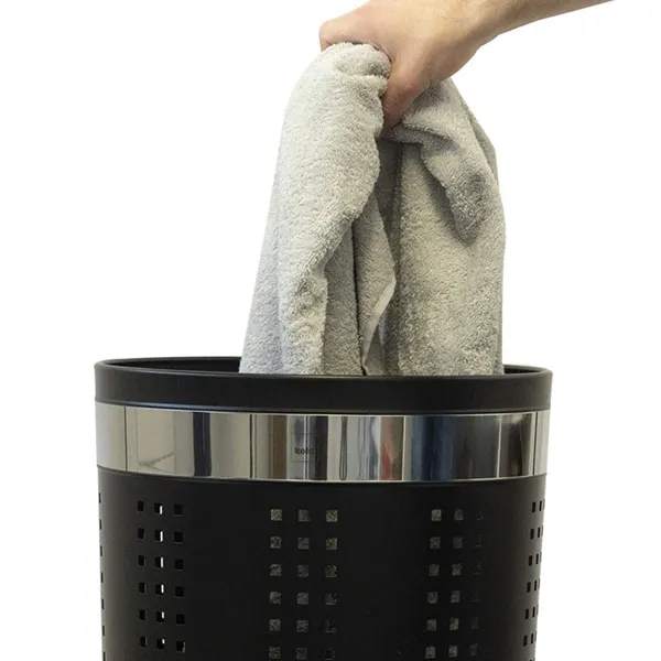 Kela Sevilla Laundry Basket - Black product thumbnail 3