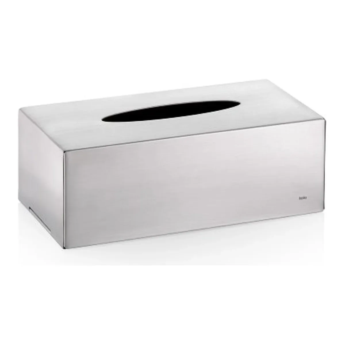 Kela Clean Stainless Steel Bathroom Facial Tissue Box - Silver product thumbnail 4