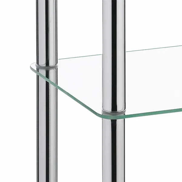 Kela "Lars" Shelving Unit With 4 Shelves - Silver product thumbnail 2
