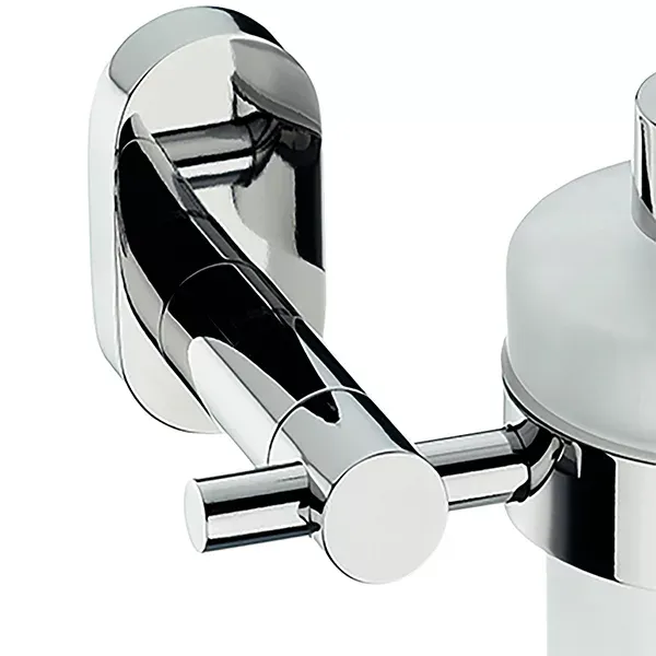 Kela "Lucido" Wall-Mounted Soap Dispenser - 250 ml - Silver product thumbnail 2