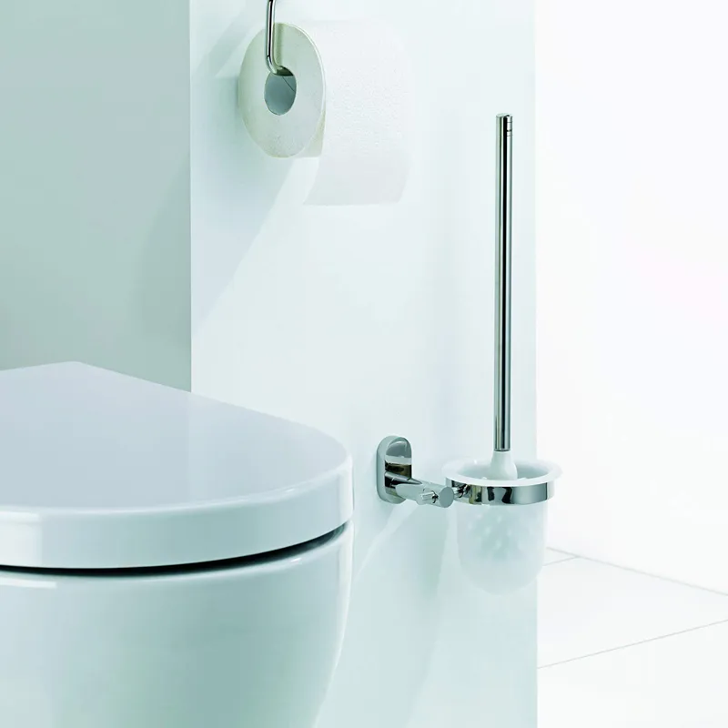 Kela Lucido Wall-Mounted Toilet Set - Stainless Steel product thumbnail 2