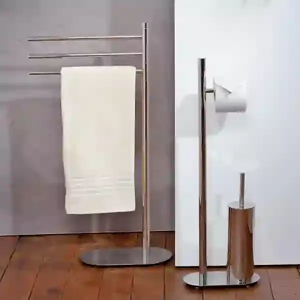 Kela Lucido Towel Rail - 75 cm - Silver product thumbnail 4