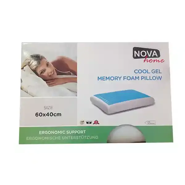 Nova Home Memory Gel Pillow - White product thumbnail 2