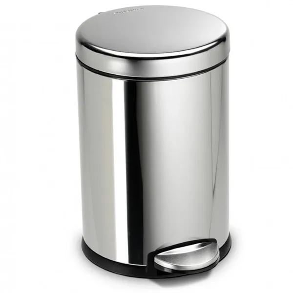 Simplehuman Stainless Steel Trash Bin-4.5 L - Polished product thumbnail 4