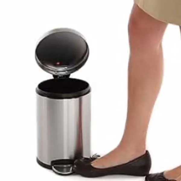 Simplehuman Stainless Steel Trash Bin-4.5 L - Brushed product thumbnail 3